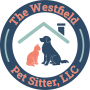 Westfield pet sitter caring for dog and cat at home.